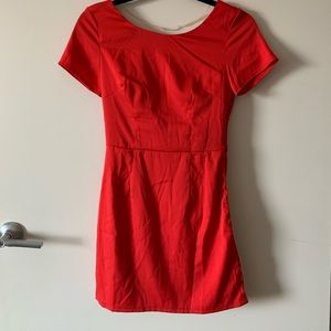 Red Tobi dress